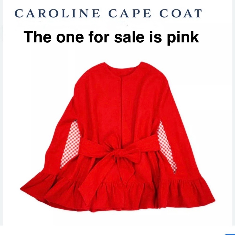 Elizabeth Wilson Pink Peplum Caroline Jacket/cape with belt Brand New! - Picture 7 of 11